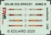 Eduard 3DL48232 A6M2-K seatbelts SPACE EDUARD 1/48